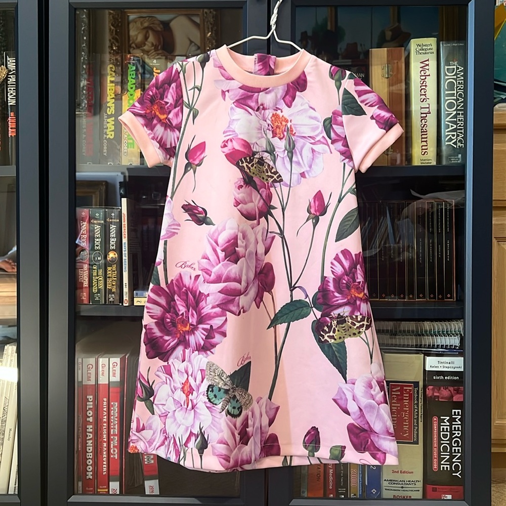 baker by Ted Baker Girls Floral Formal Dress